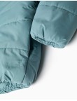 Chaqueta verde capucha Zippy