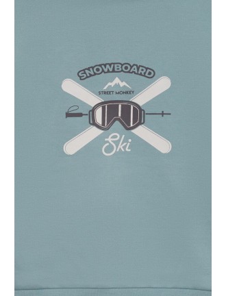 Sudadera Ski club Street Monkey