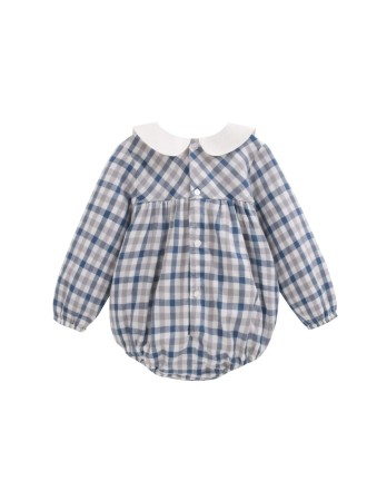 Pelele cuello cuadros Newness
