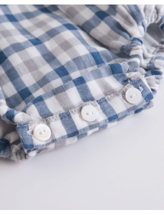 Pelele cuello cuadros Newness