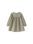 Vestido floral verde Newness