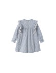 Vestido flores fruncido Newness