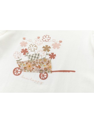 Camiseta estampada carretilla Newness
