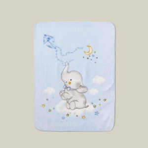 MANTA RASCHEL ELEFANTE CUNA INTERBABY