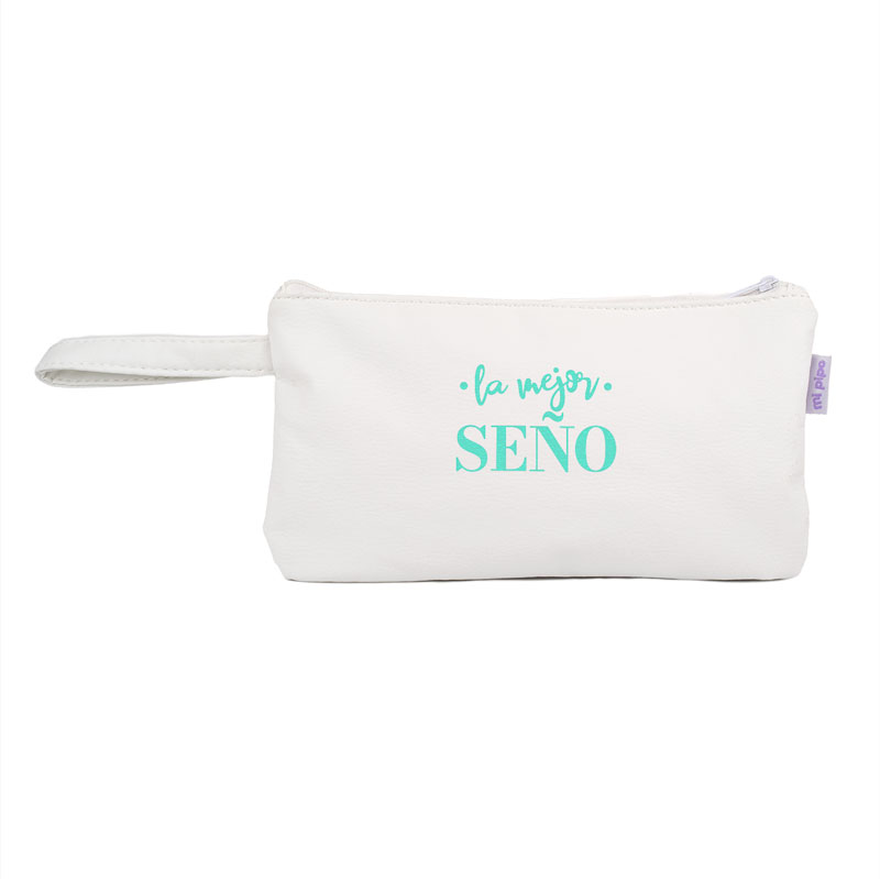 Bolso de Mano Shopper polipiel Profe/Seño + nombre personalizado - Imagen 4