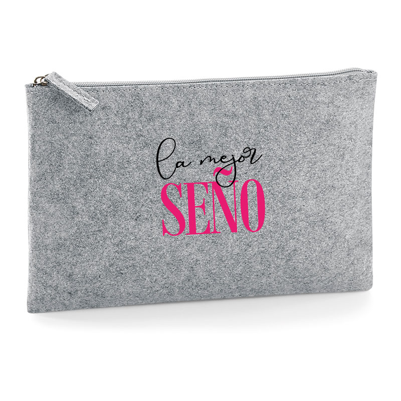 Bolso de Mano Shopper fieltro Antracita El/La mejor + profesión