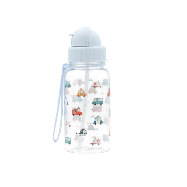 Botella Plástico City Cars Tutete