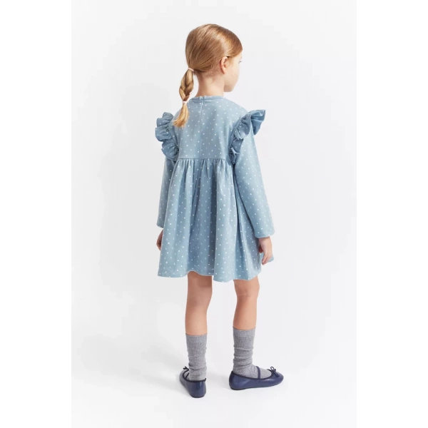 Vestido niña azul Street Monkey - Imagen 4