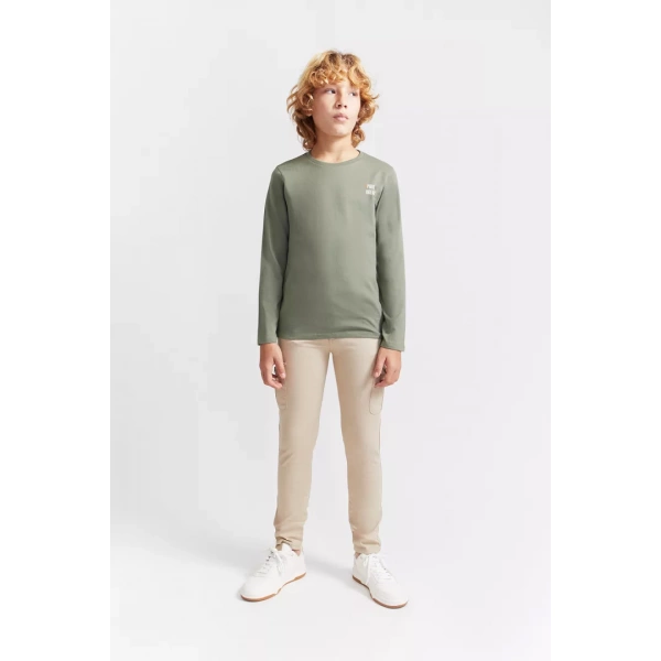 Camiseta niño verde Street Monkey - Imagen 2