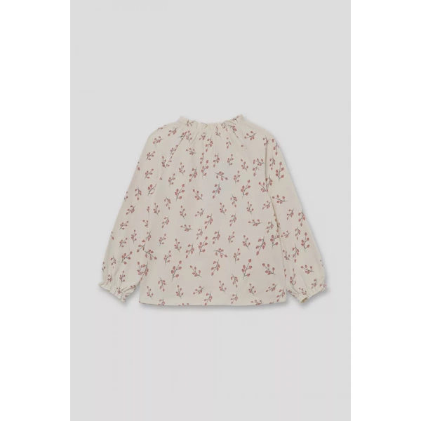 Camiseta niña estampada flores Street Monkey - Imagen 3