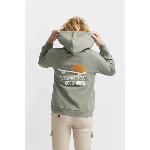 Sudadera niño Skateboard Street Monkey