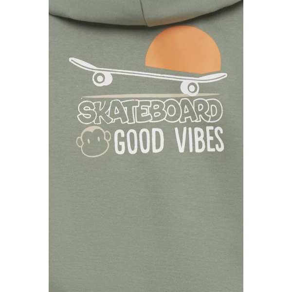 Sudadera niño Skateboard Street Monkey - Imagen 6