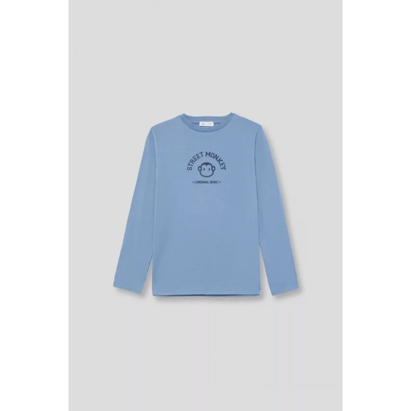 Camiseta niño azul Street Monkey