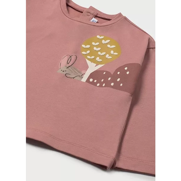 Camiseta bebé niña casita Mayoral - Imagen 3