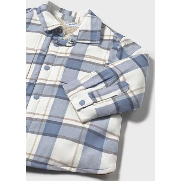 Sobrecamisa bebé niño cuadros Mayoral - Imagen 3