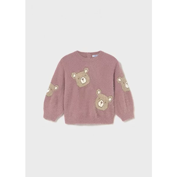 Jersey bebé niña oso Mayoral
