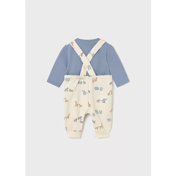 Conjunto peto estampado y camiseta bebé niño Safary Mayoral - Imagen 4