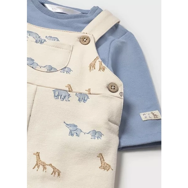 Conjunto peto estampado y camiseta bebé niño Safary Mayoral - Imagen 5