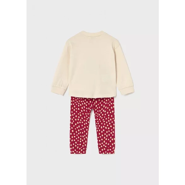 Conjunto legging y sudadera bebé niña Mayoral - Imagen 2