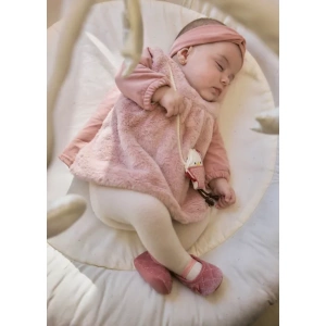 Vestido con bolsito y diadema bebé niña pollito Mayoral