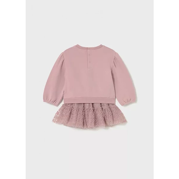 Conjunto bebé niña falda tul y jersey Mayoral - Imagen 2