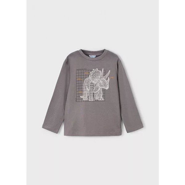 Camiseta niño Dino Brilla Oscuridad Mayoral - Imagen 4