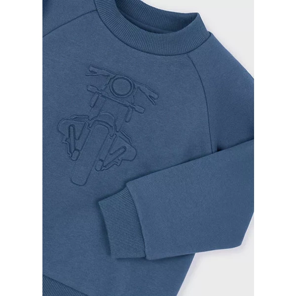 Sudadera niño relieve moto Mayoral - Imagen 3
