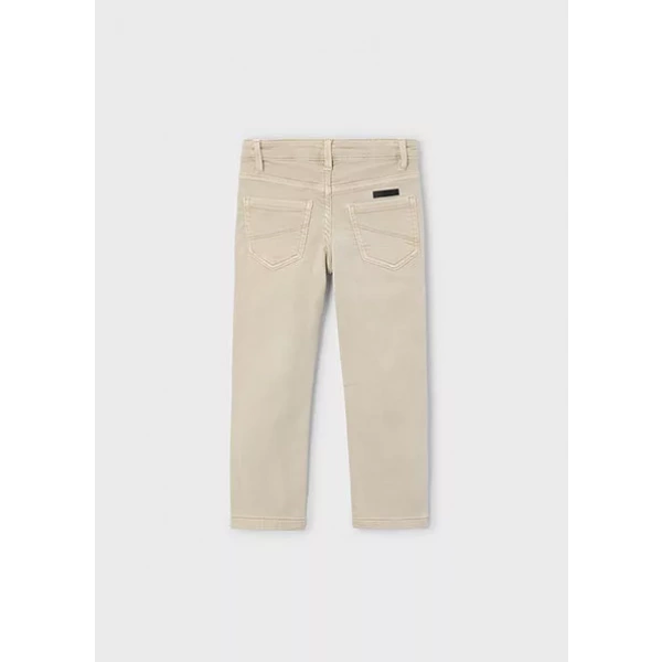 Pantalón niño recto beig mayoral - Imagen 2