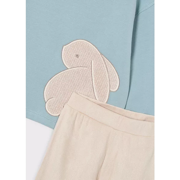 Conjunto niña legging y sudadera bordado conejito Mayoral - Imagen 3