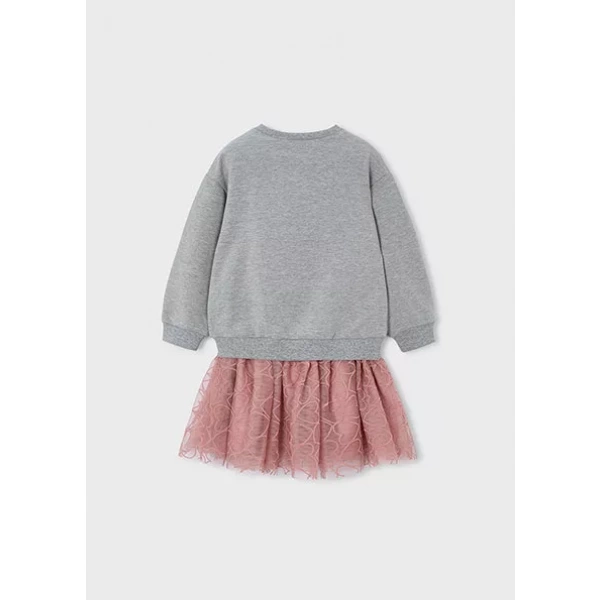 Conjunto niña falda tul y sudadera Mayoral - Imagen 2