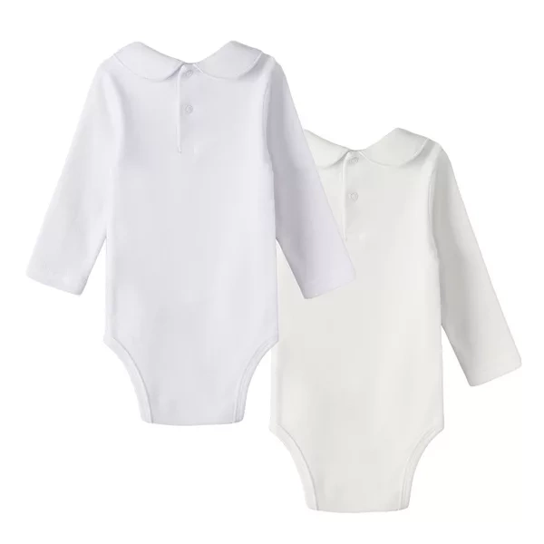 Pack 2 bodis cuello baby Newness - Imagen 2