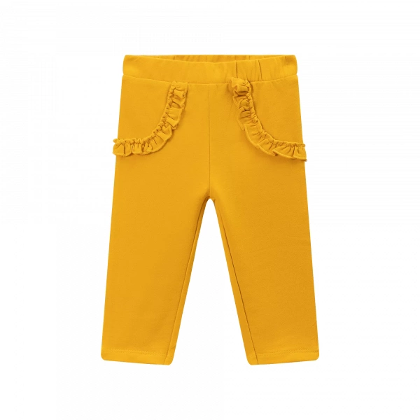 Pantalón mostaza bolsillos Newness