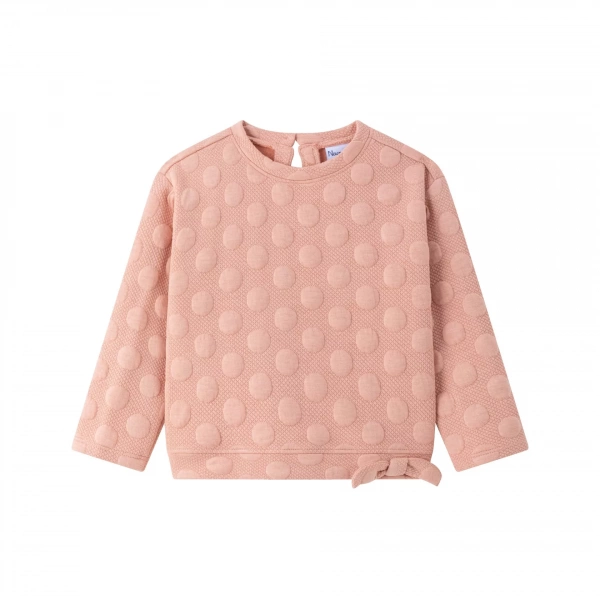 Sudadera niña textura Newness - Imagen 2
