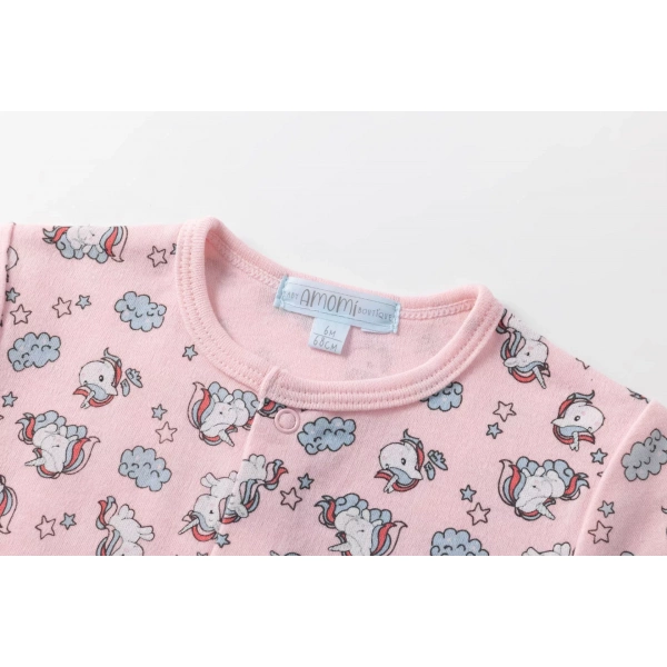 Pijama bebé niña unicornio Newness - Imagen 3