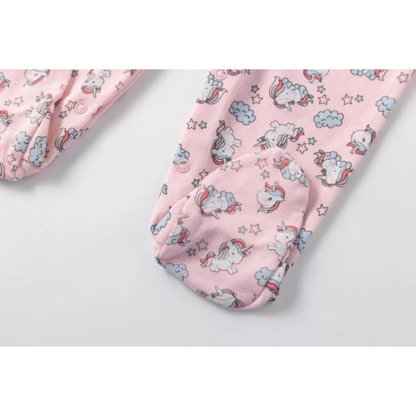 Pijama bebé niña unicornio Newness - Imagen 4