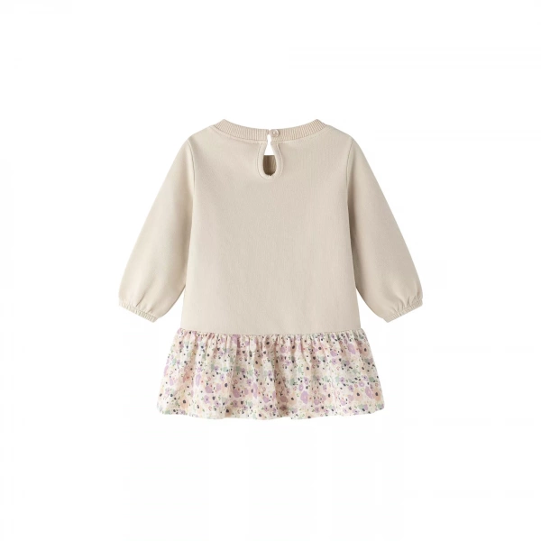 Vestido bebé niña estampado flores Newness - Imagen 2