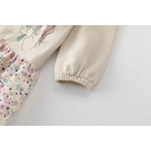 Vestido bebé niña estampado flores Newness - Imagen 6