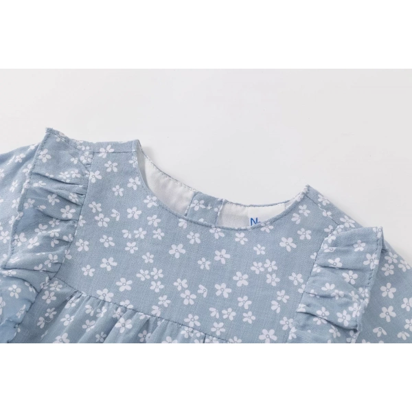 Vestido bebé niña flores Newness - Imagen 5