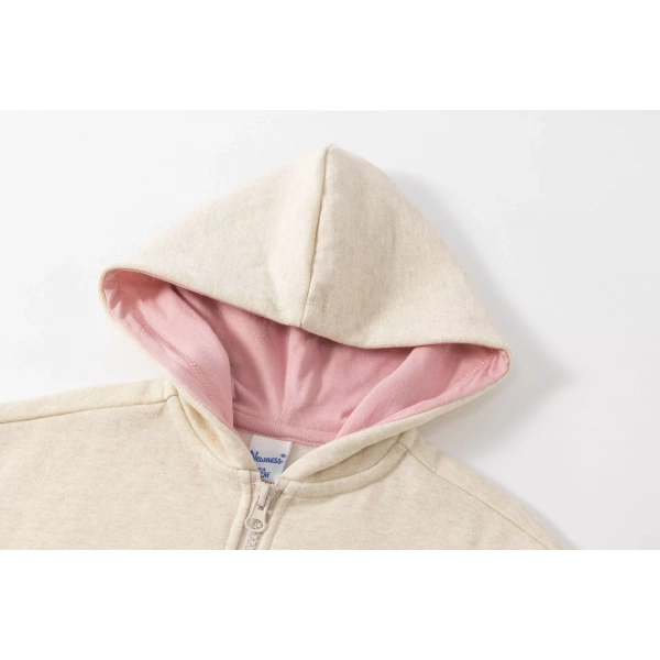 Sudadera niña con capucha afelpada Newness - Imagen 3