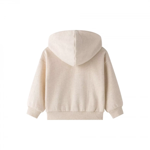 Sudadera niña con capucha afelpada Newness - Imagen 4