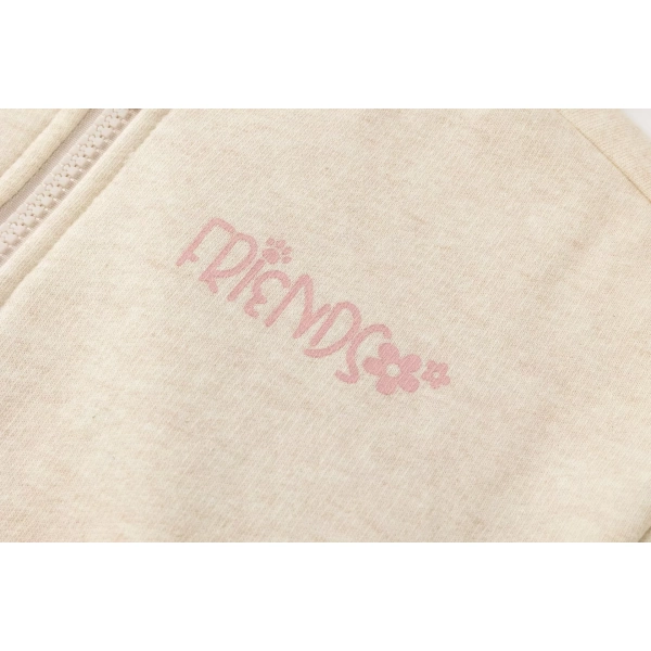 Sudadera niña con capucha afelpada Newness - Imagen 5