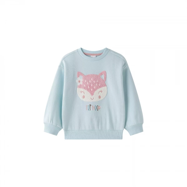 Sudadera niña zorrito Newness - Imagen 3
