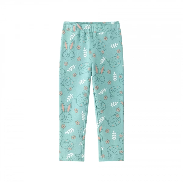 Pantalón niña estampado conejitos Newness - Imagen 2