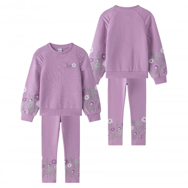 Conjunto niña flores Lila Newness - Imagen 6