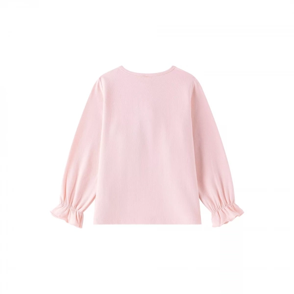 Camiseta niña flores tul Newness - Imagen 2