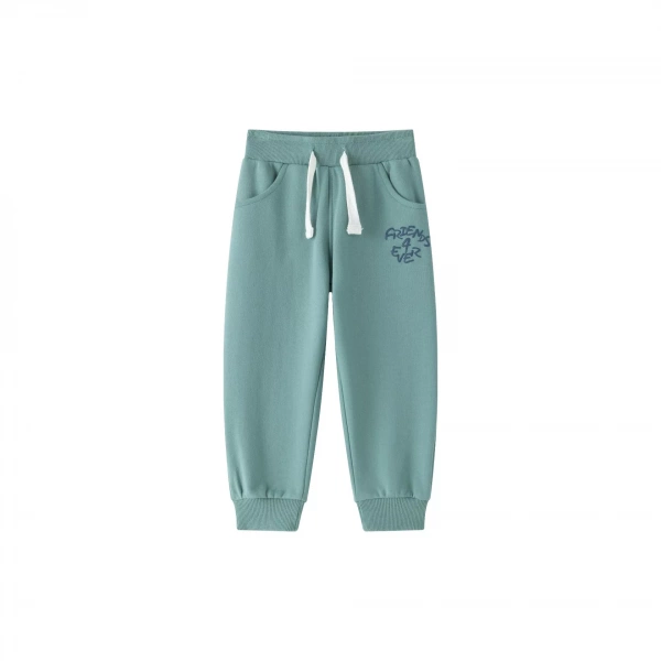 Pantalón niño verde Newness - Imagen 2