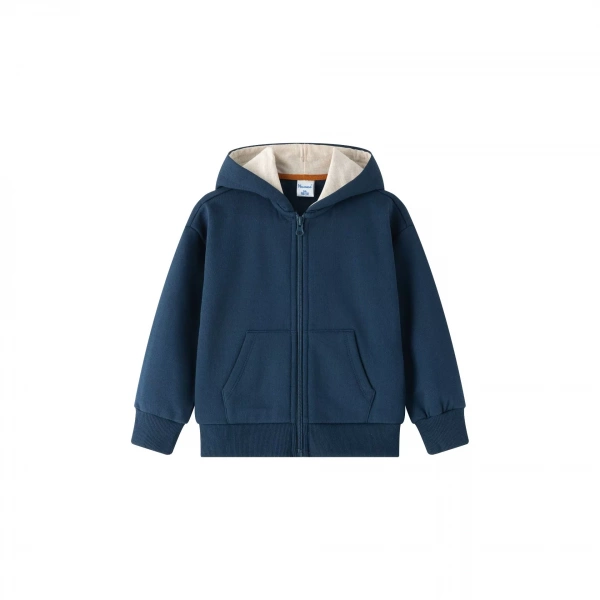 Sudadera niño con cremallera Newness - Imagen 2