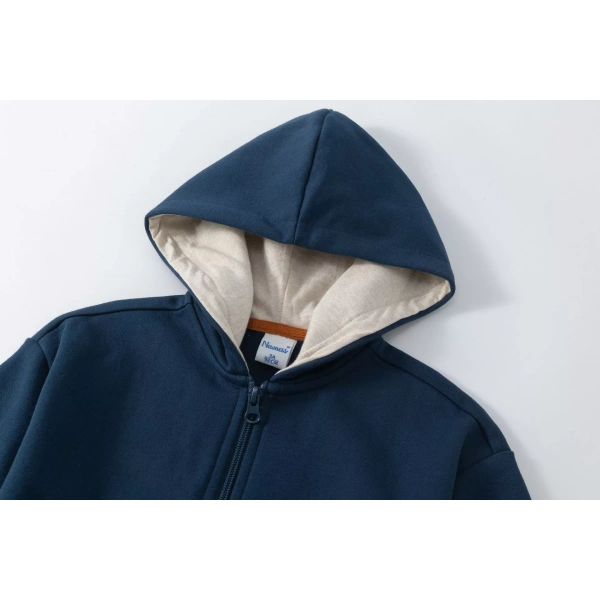 Sudadera niño con cremallera Newness - Imagen 4