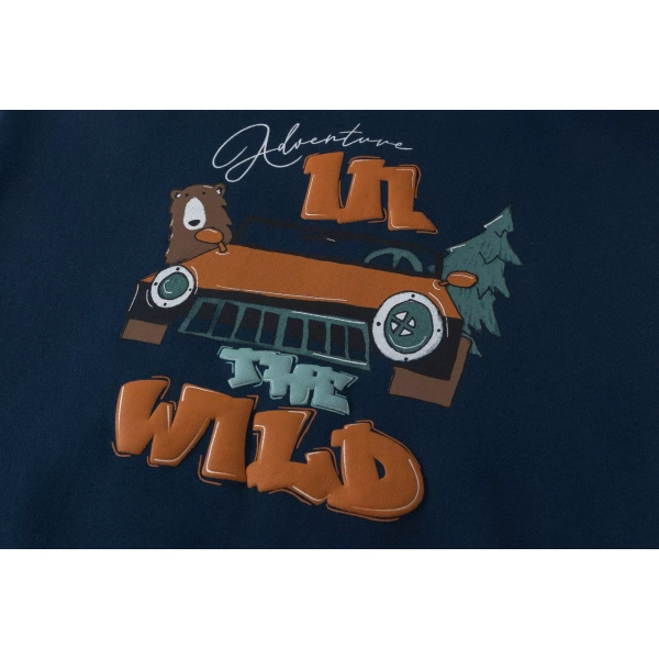 Sudadera niño con cremallera Newness - Imagen 7