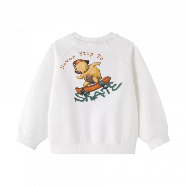 Sudadera niño oso skate Newness - Imagen 3